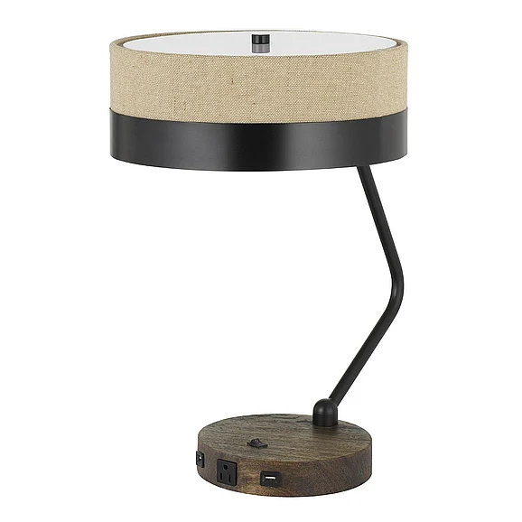 Cal Lighting Parson Desk Lamp BO-2758DK-BK