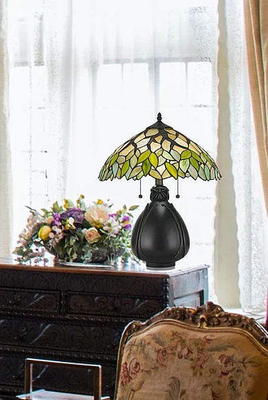 Cal Lighting Tiffany Table Lamp BO-2798TB
