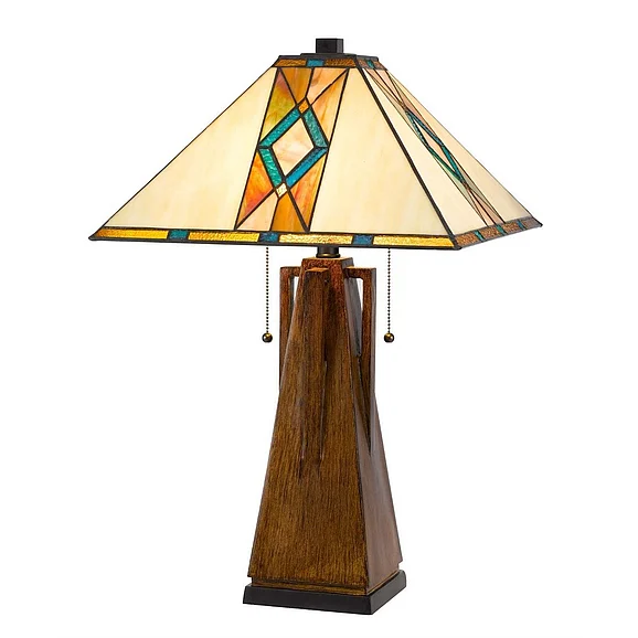 Cal Lighting Tiffany Table Lamp BO-3011TB