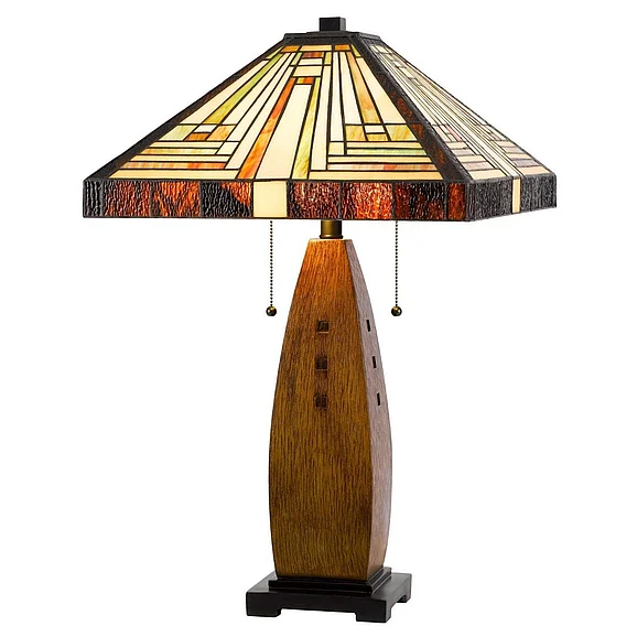 Cal Lighting Tiffany Table Lamp BO-3013TB