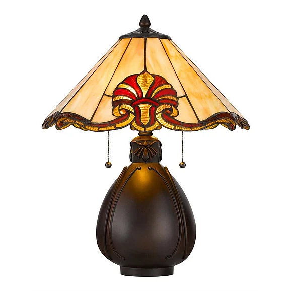 Cal Lighting Tiffany Accent Lamp Lamp BO-3015TB