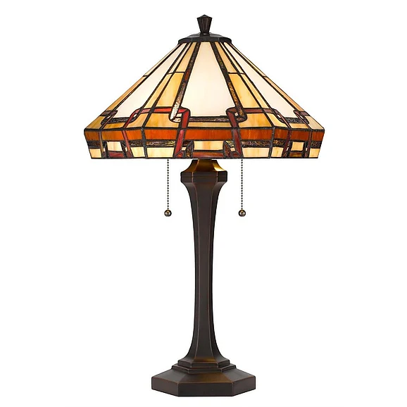 Cal Lighting Tiffany Table Lamp BO-3016TB