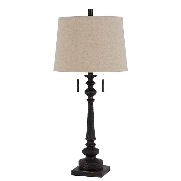 Cal Lighting Torrington Table Lamp BO-3024TB