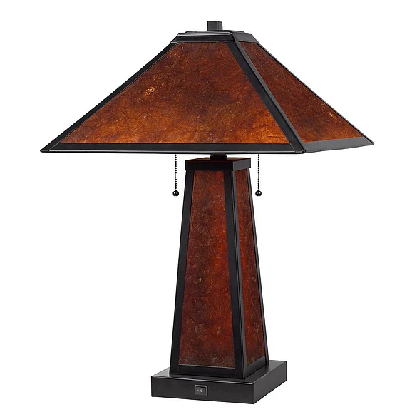 Cal Lighting Nogales Table Lamp BO-3070TB