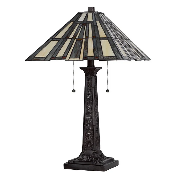 Cal Lighting 3100 Tiffany Table Lamp BO-3100TB