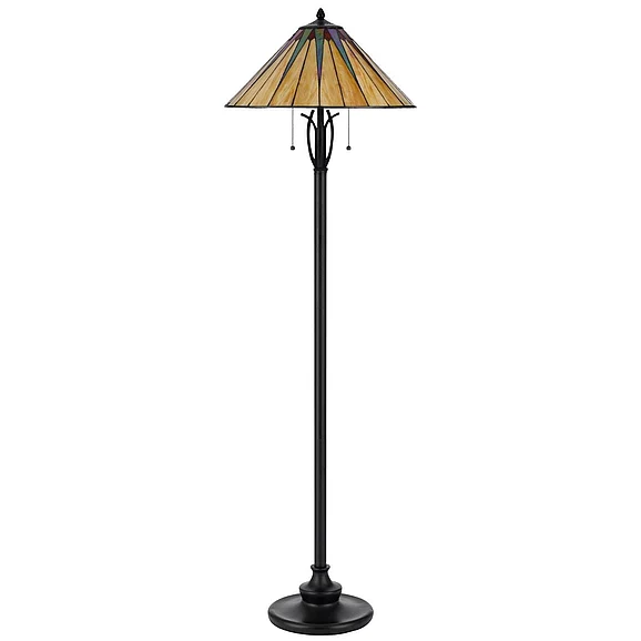 Cal Lighting 3105 Tiffany Floor Lamp BO-3105FL