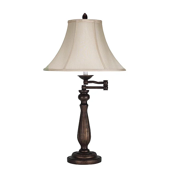 Cal Lighting Swing Arm Table Lamp BO-581TB