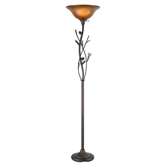 Cal Lighting Pinecone Torchiere BO-961TR