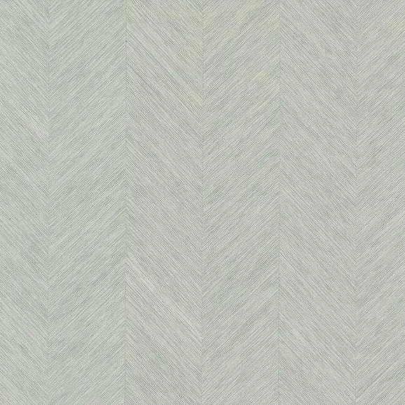 York Bohemian Luxe E38 Metallic Chevron Wallpaper in Gray BO6603 (8-Yards) FedEx/UPS