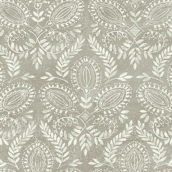 York Bohemian Luxe E38 Laurel Damask Wallpaper in Brown BO6732 (Double Roll) FedEx/UPS