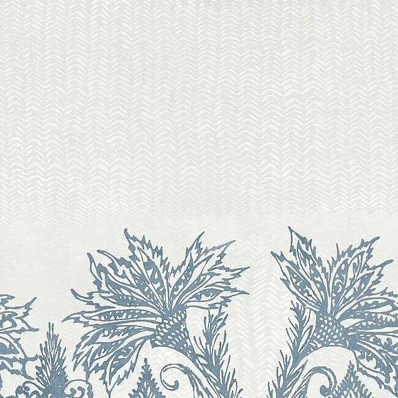 York Bohemian Luxe E38 Henna Wallpaper Mural in Blue/White BO6741M (2 Panel)) FedEx/UPS