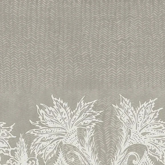 York Bohemian Luxe E38 Henna Wallpaper Mural in White/Gray BO6742M (2 Panel) FedEx/UPS