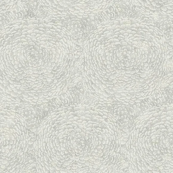 York Bohemian Luxe E38 Floret Wallpaper in Gray BO6752 (Double Roll) FedEx/UPS
