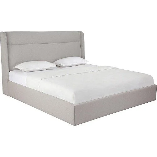 Whiteline Modern Tokyo Queen Bed in BQ1926F-LGRY