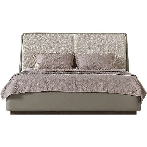 Whiteline Modern Romina Queen Bed in BQ2020P-LGRY
