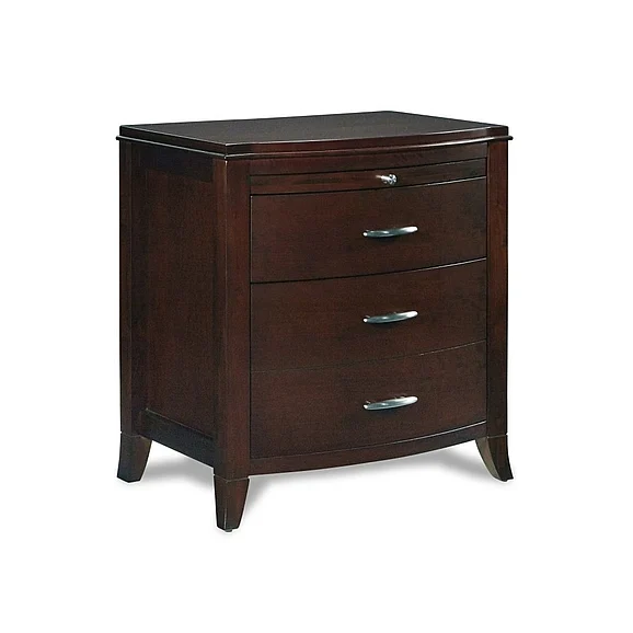 Modus Brighton 2 Drawer Nightstand in Cinnamon Finish BR1581
