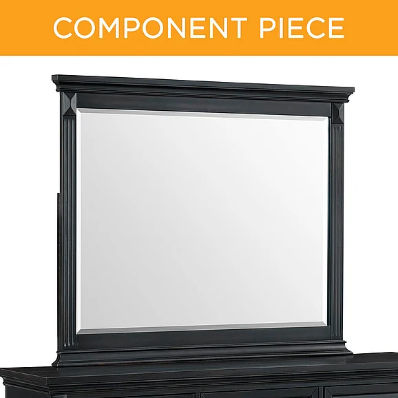 Elements International Bridgestone Mirror in Black B-10980-8-MR