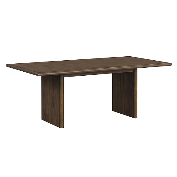 Elements International Brisbane Dining Table in Brown D-16760-5-DT