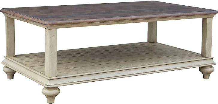 Cottage Creek Brockton Coffee Table in Light Wheat 2390-0490