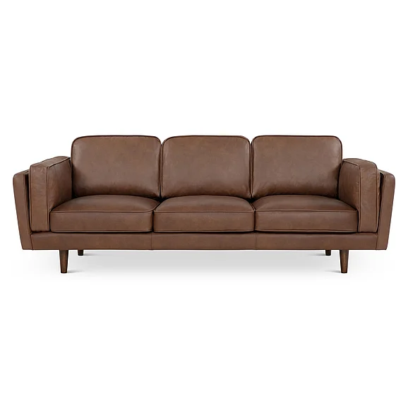 Urbia Metro Brooklyn Sofa in Courier Dark Brown VC-509-3S-COBRN