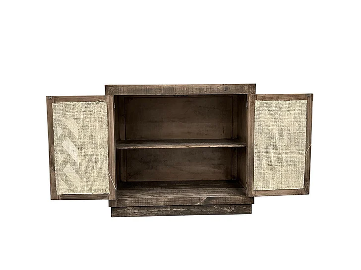 Split Nickel Bryce 2 Door Console MIC-BRYCE-2DC | COB512
