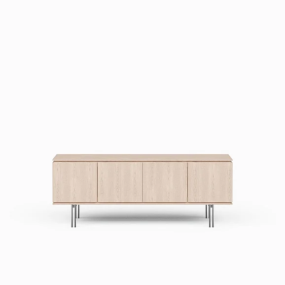 Urbia Modern Brazilian Marrocos - Buffet - Nevoa Frame - Titanium Legs BSM-208129-02 CLOSEOUT