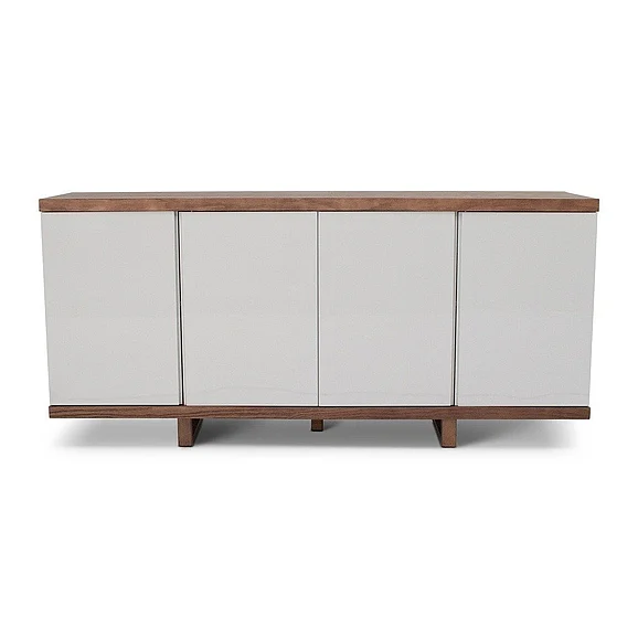 Urbia Modern Brazilian Copany - Buffet - Nogal Frame - Off White Doors BSM-208186-04