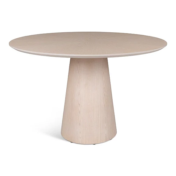 Urbia Modern Brazilian Mona - Wooden Top Round Dining Table - Nevoa BSM-208211-02 CLOSEOUT