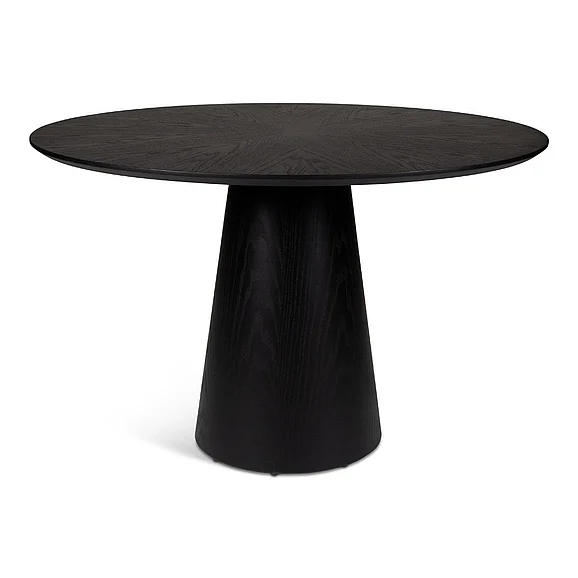 Urbia Modern Brazilian Mona - Wooden Top Round Dining Table - Ebano BSM-208211-04