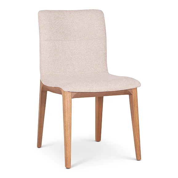 Urbia Modern Brazilian Godan Side Chair - Harvest Natural Seat - Domasco Frame BSM-239955-04