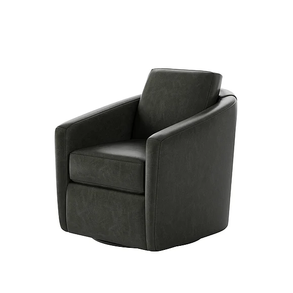 Southern Motion Daisey Swivel Glider in Slate 105 186-14