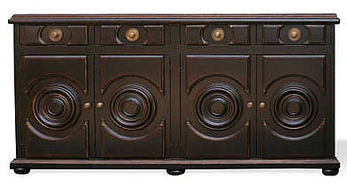 Peninsula Franciscan Buffet in Black BU-001-1013