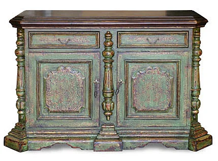 Peninsula Montserrat Sideboard in Emerald/Espresso BU-010-1002