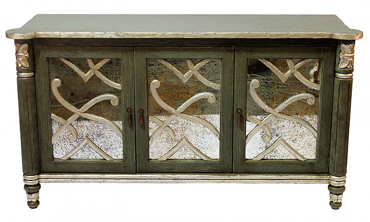 Peninsula Palisades Sideboard in Grey Bordeaux BU-088-1001-BOR