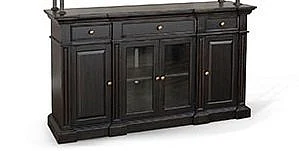 Sunny Designs Scottsdale Buffet in Black Walnut 1952BW-B