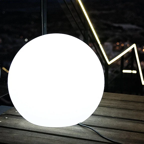 New Garden Buly 12" Solar Powered Integrated LED Color Changing Outdoor Pool Floating Light LUMBL030FTNW