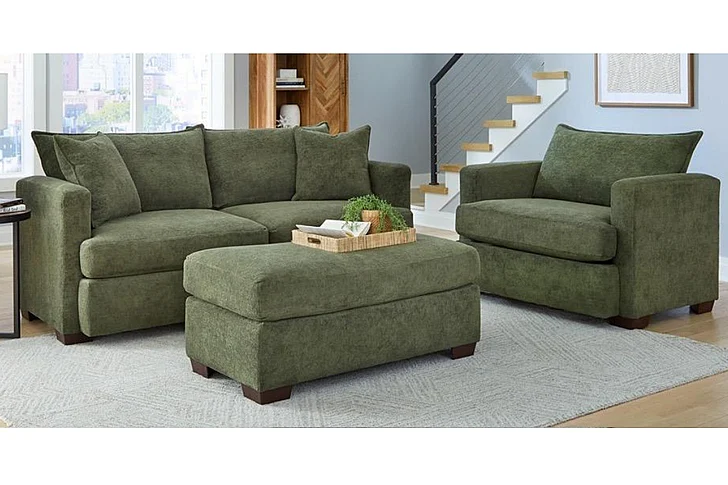 Peak Living 5300 2pc Living Room Set in Patagonia Moss CUSTOM ITEM