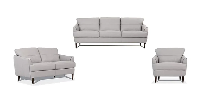 ACME Helena 2pc Living Room Set in Pearl Gray