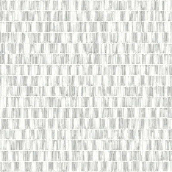 York Black and White Resource Library E40 Horizontal Hash Marks Wallpaper in Gray BW3811 (Double Roll) FedEx/UPS
