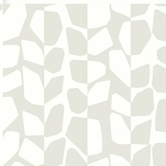 York Black and White Resource Library E40 Primitive Vines Wallpaper in White/Cream BW3891 (Double Roll) FedEx/UPS