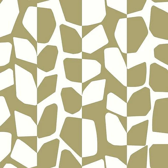 York Black and White Resource Library E40 Primitive Vines Wallpaper in Metallic Gold BW3892 (Double Roll) FedEx/UPS