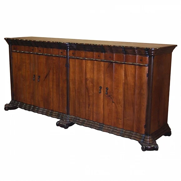 Galerias Arther Large Ondulated Mezquite Buffet in C-08/Monasterio