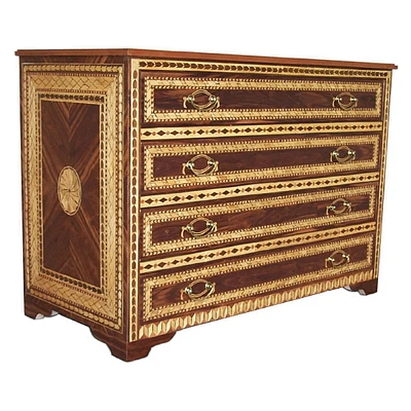 Galerias Arther Rhombus Chest of Drawers in C-16/Panelas