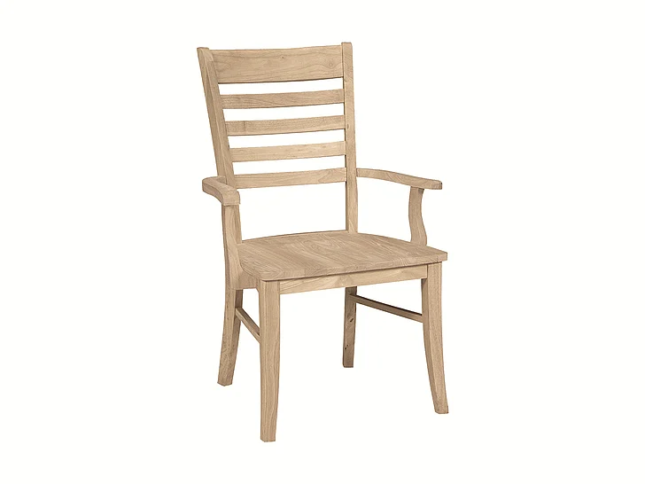 John Thomas Unfinished Roma Arm Chair C-310AB