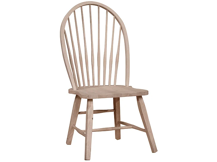John Thomas Unfinished Tall Windsor Side Chair C-967