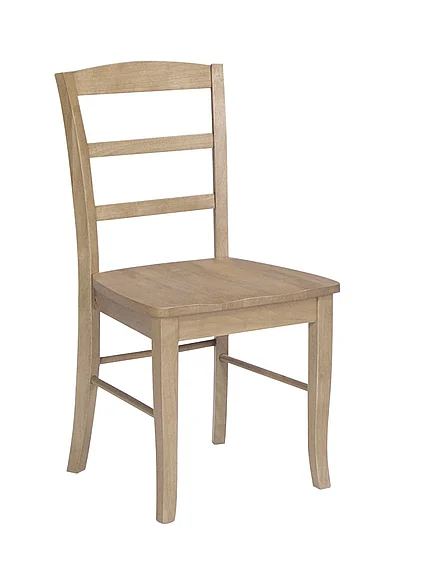 John Thomas Furniture Dining Essentials Madrid Side Chair (Set of 2) in Natural C01-2