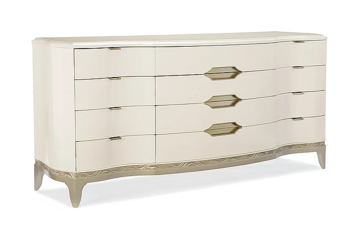 Caracole Furniture Adela Dresser in Blush Taupe C013-016-031 CLOSEOUT