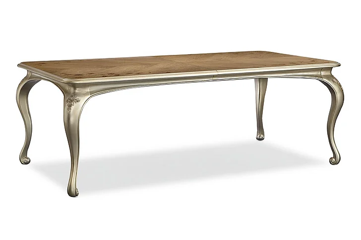 Caracole Furniture Fontainebleau Rectangular Dining Table in Champagne Mist C062-419-201 CLOSEOUT