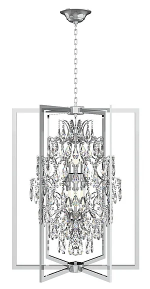 Vinci Lighting Amare Chandelier in Chrome C10421-24CH