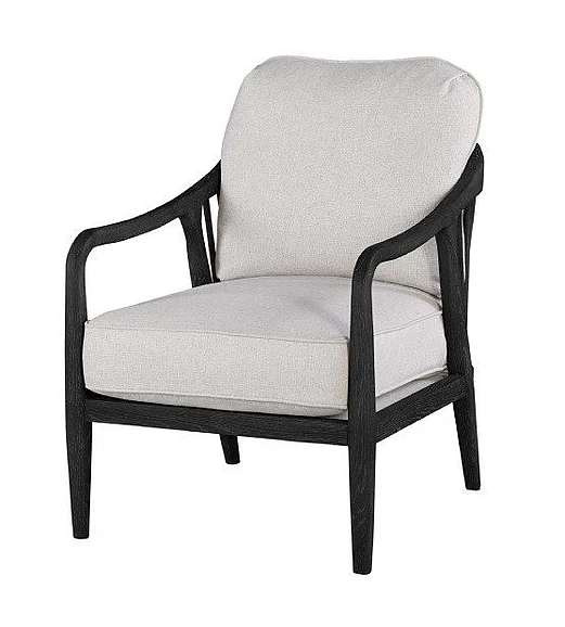 Spectra Home Madera Chair in Black Windfield Natural (B) C1123-10